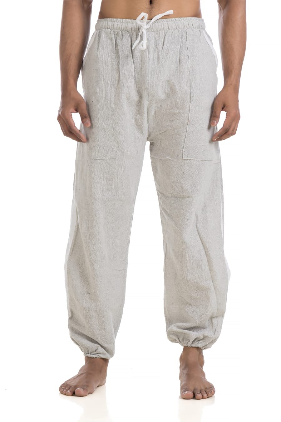 hallucination_cotton_pajama_hopper_harem_joggers_yoga_pant_men_grey_7