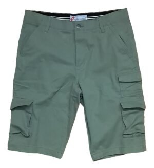 Hallucination Men’s 8 Pocket Cargo Shorts – Stretchable Cotton
