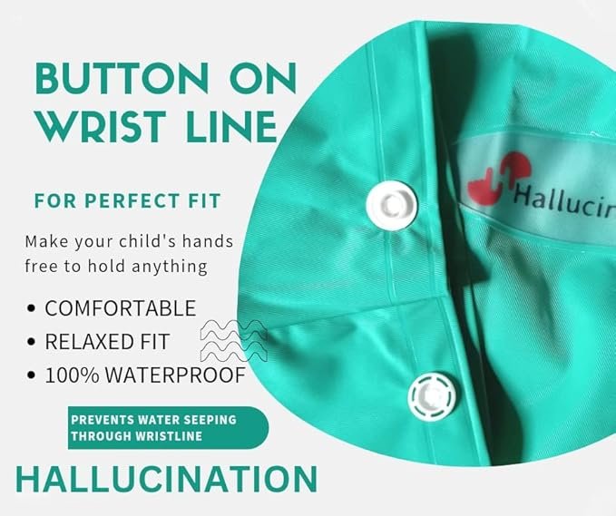 hallucination_raincoat_for Kids_jacket_pant_set_soft_pvc_plastic_green_4