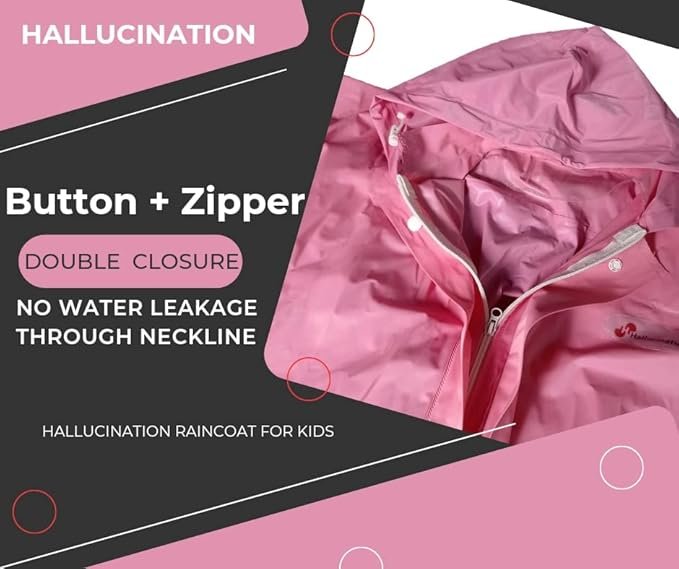 hallucination_raincoat_for Kids_jacket_pant_set_soft_pvc_plastic_pink_5
