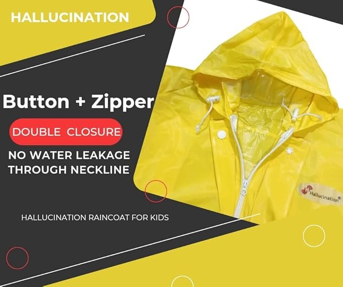 hallucination_raincoat_for Kids_jacket_pant_set_soft_pvc_plastic_yellow_3